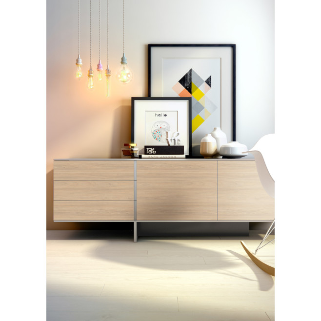 Melamina Natural Grey FINSA