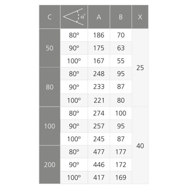 Pistón para puertas elevables, 5Kg