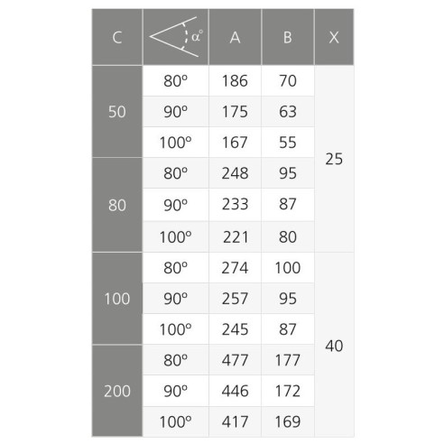 Pistón para puertas elevables, 11Kg,...