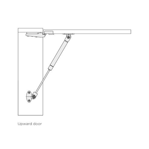 Conjunto elevador gas 6Kg comp. Con...