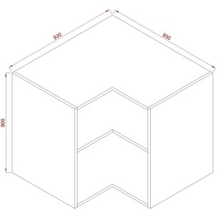 Módulo Rincón Bajo de 80...