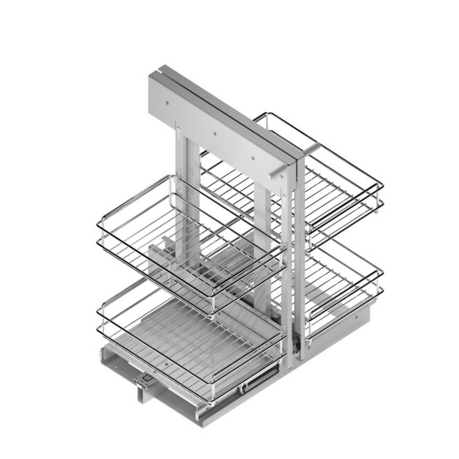 Bastidor extraíble rinconero