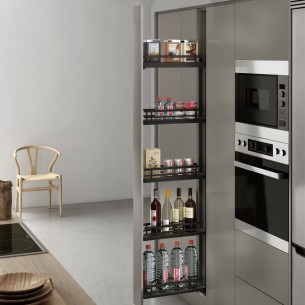 Columna extraíble botellero