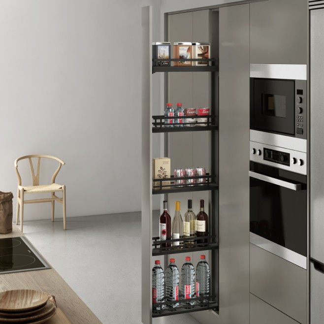 Columna extraíble botellero