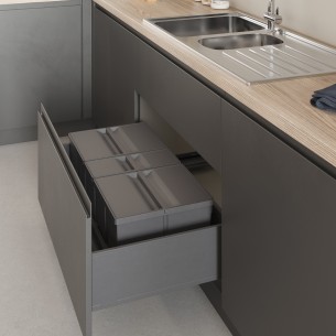 Cubo de basura ecológico...