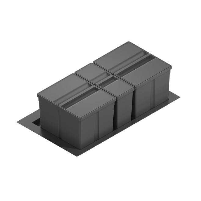 Cubo de basura ecológico para cajón