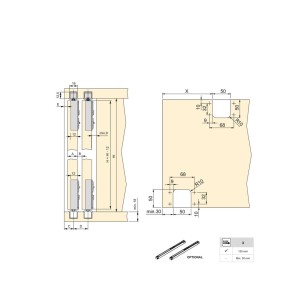Sistema pta corredera FLOW 2