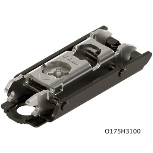 Base Recta con excéntrica Blum 2