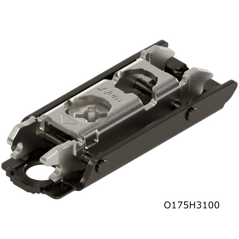 Base Recta con excéntrica Blum