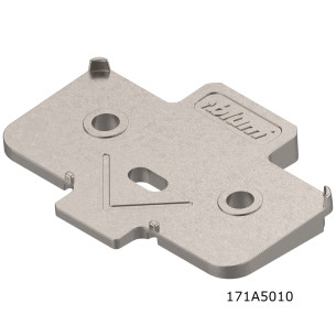 Cuña Bisagra +5º 0,8mm Blum