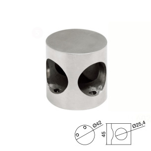 Conector tubo 90º 2...